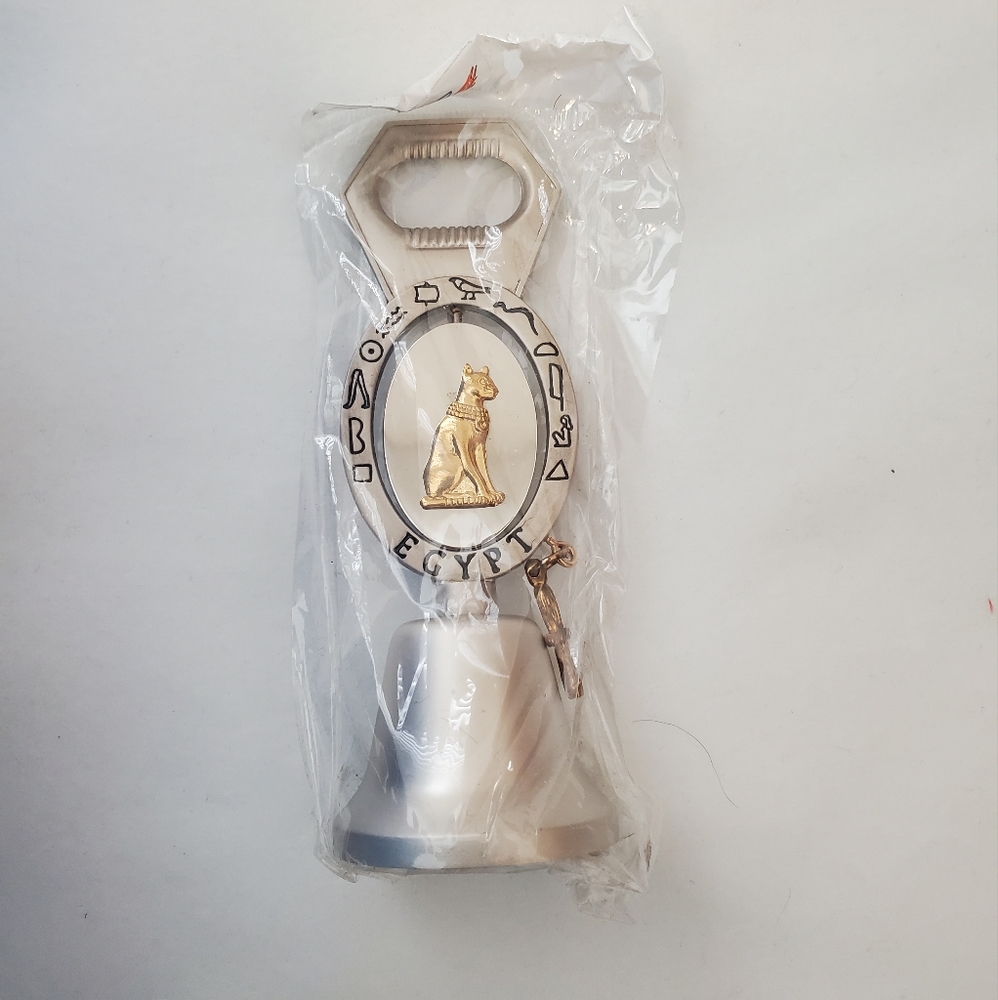 Egyptian Souvenir Bottle Opener And Bell 🔔